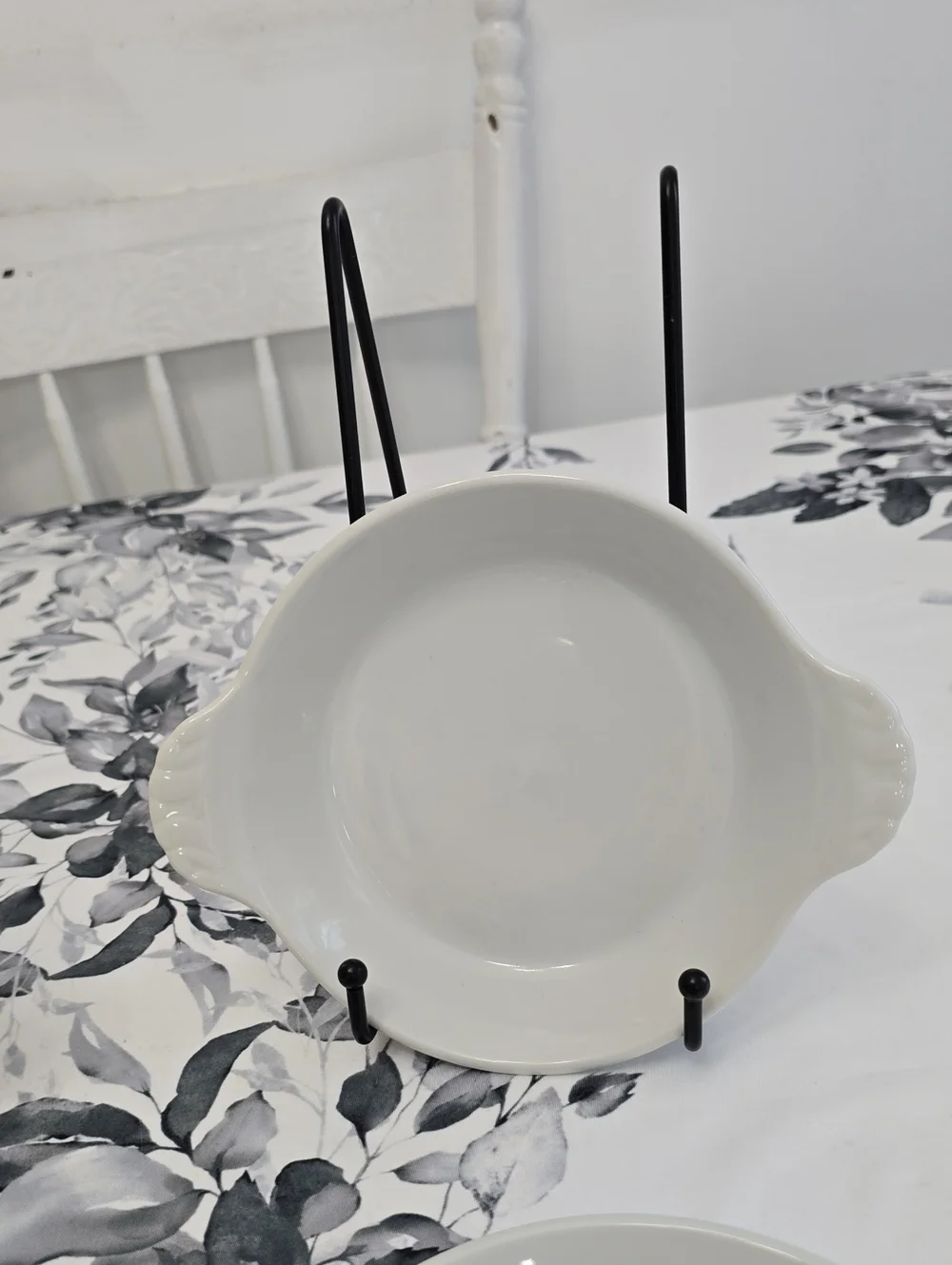 Vintage Set Of 4 Pillivuyt France  Au Gratin Porcelain Dishes White 7.75